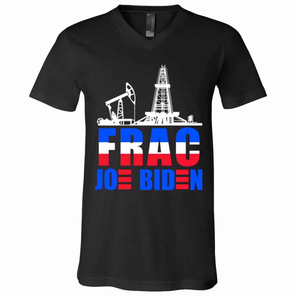 4Th. Frac Joe tee(4), Black, V-Neck T-Shirt