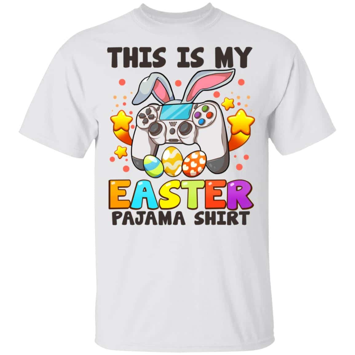 5Th. Easter Pajama (5), White, Youth T-Shirt