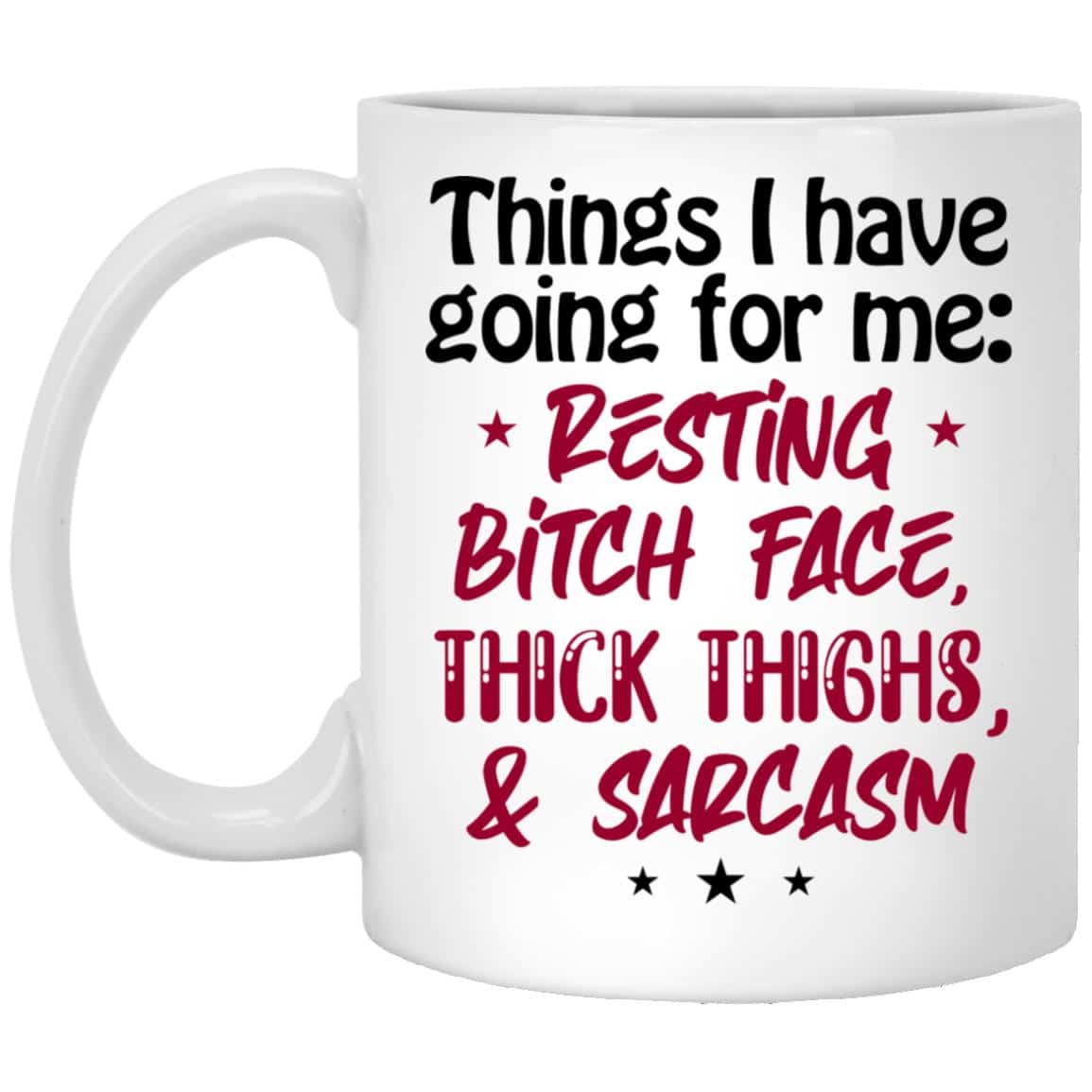 going mug, White, 11 oz. White Mug