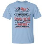 7VT. To My Mom Thank You 1, Light Blue, Unisex T-Shirt