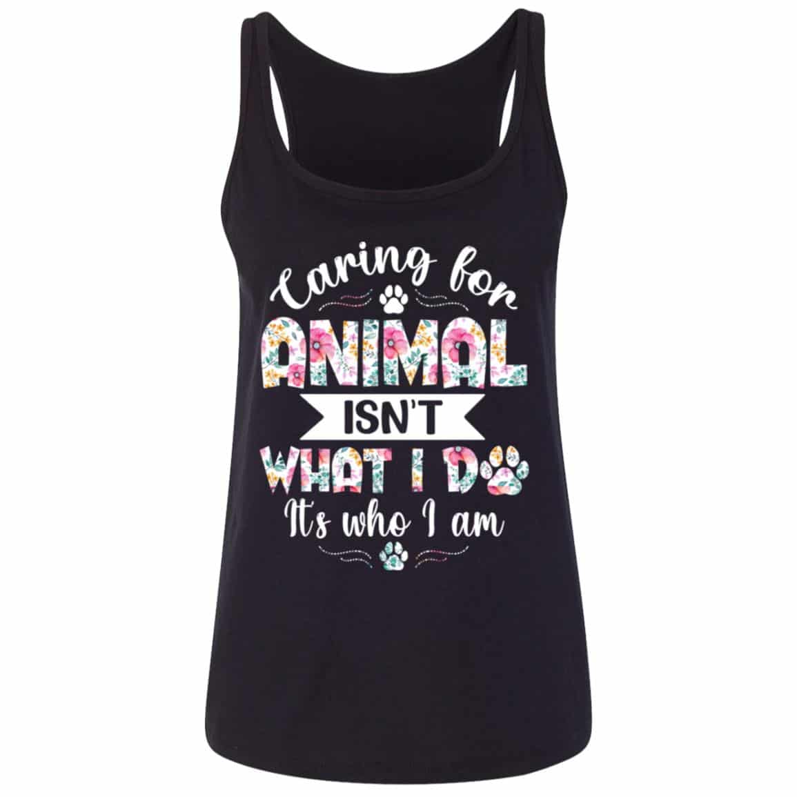 animal tank 1, Black, Ladies Tank Top animal tank 1, Black, Ladies Tank Top