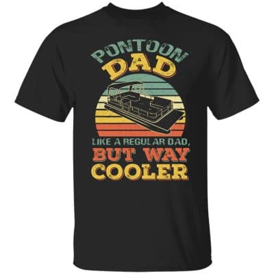 2Th. Pontoon Dad, Black, Unisex T-Shirt