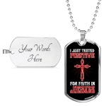 graphic dog tag
