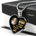 I Belong To Jesus Always On My Minds Forever In My Heart Heart Necklace - Bangle - Birthday Gift Jewelry