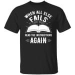 fails tee 1, Black, Unisex T-Shirt fails tee 1, Black, Unisex T-Shirt