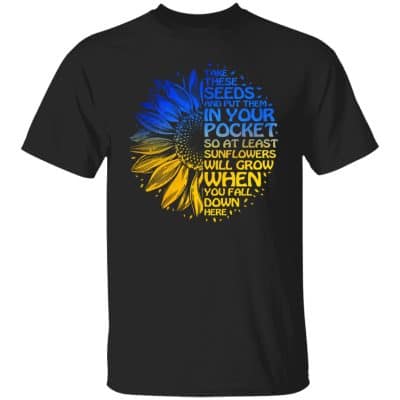 2Th. Take These Seeds 1, Black, Unisex T-Shirt