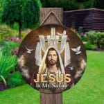 1. Jesus Is My Savior Door Sign (3) Door Sign Mockup 2