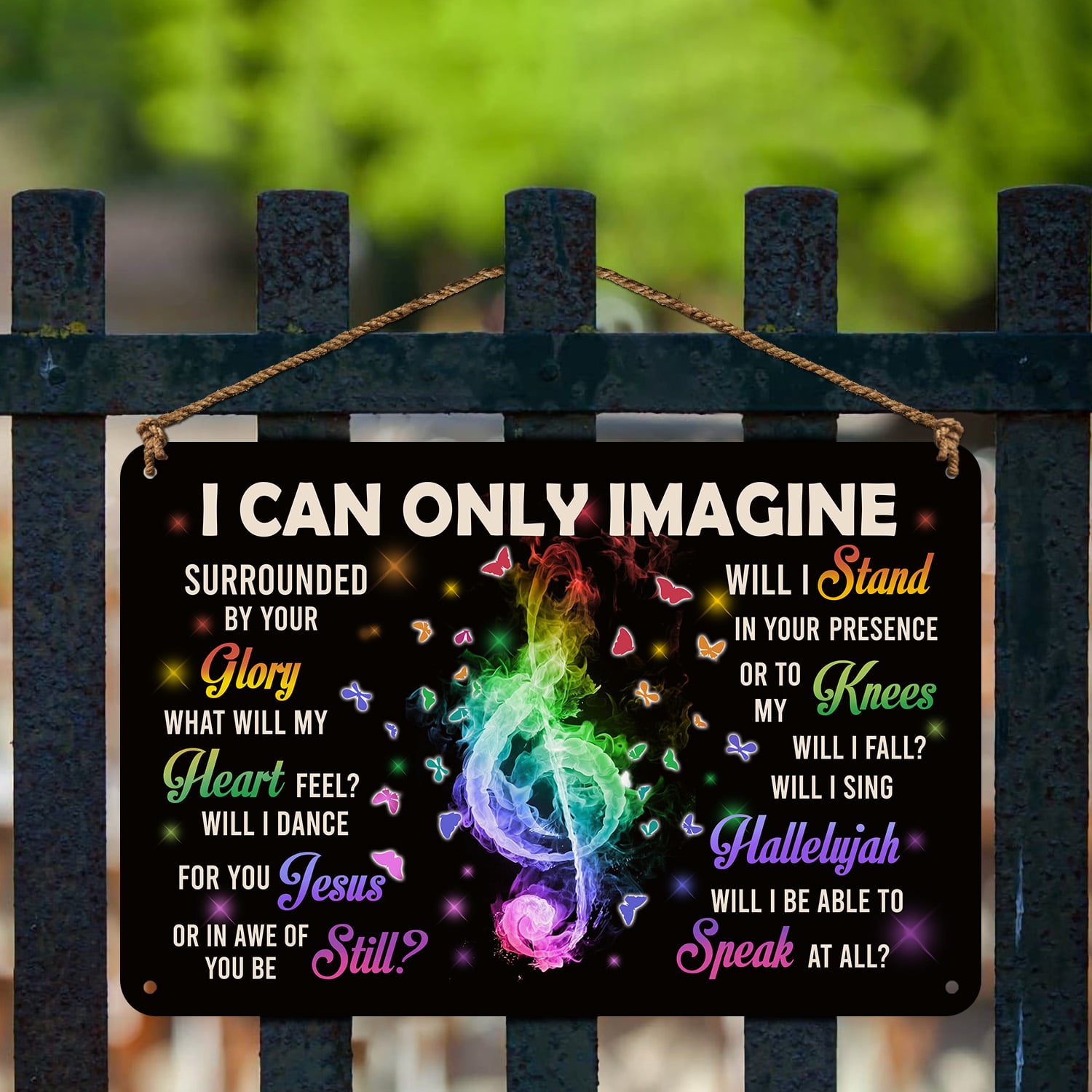 7. I Can Only Image (8) Metal Sign Mockup 3