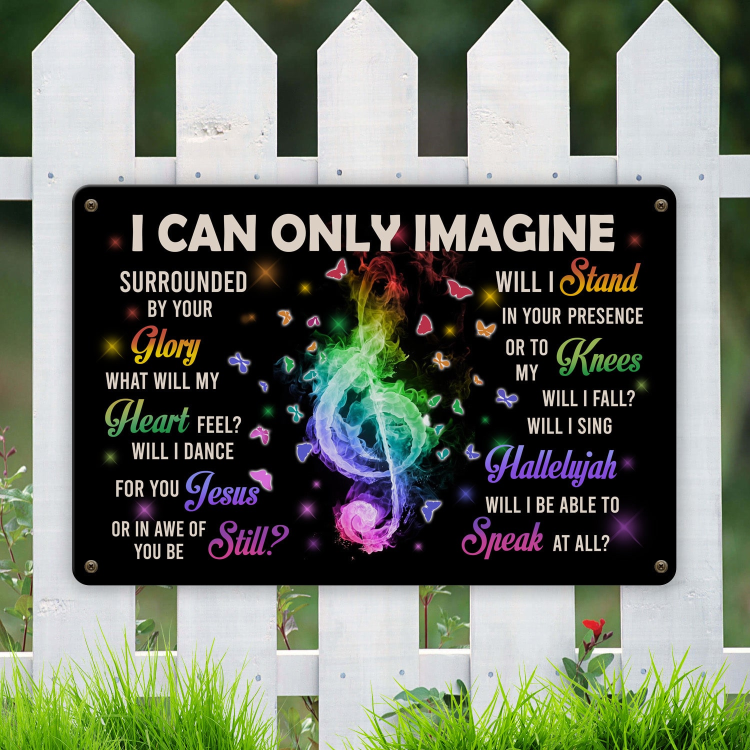 7. I Can Only Image (8) Metal Sign Mockup 6