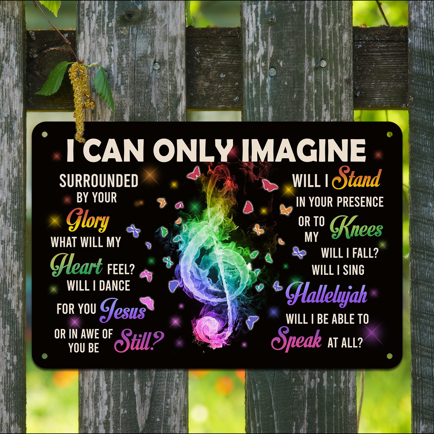 7. I Can Only Image (8) Metal Sign Mockup 9