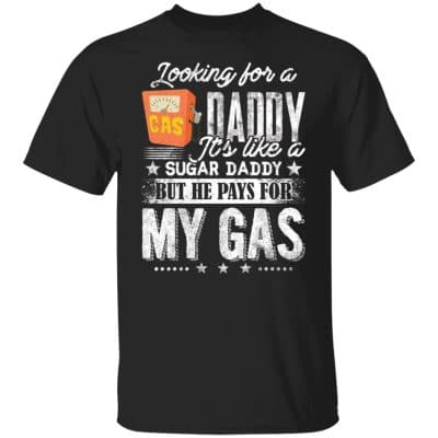 gas 1, Black, Unisex T-Shirt
