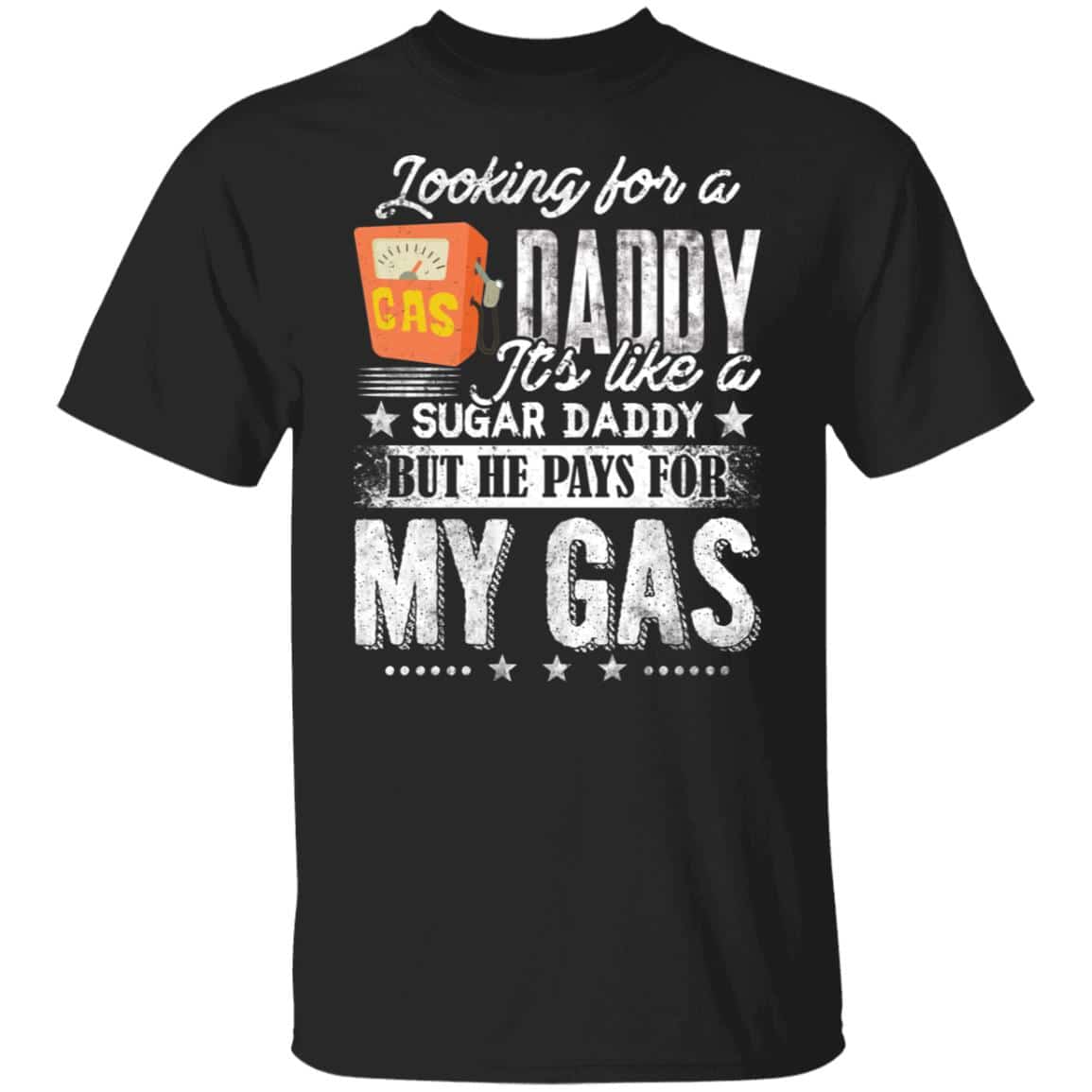 gas 1, Black, Unisex T-Shirt gas 1, Black, Unisex T-Shirt