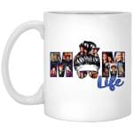 12. Mom Life Hocus (2) mug, White, 11 oz. White Mug