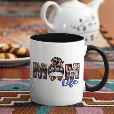 Alternative view of Mom Life Hocus Pocus Coffee Mug - Halloween Witches Accent Mug