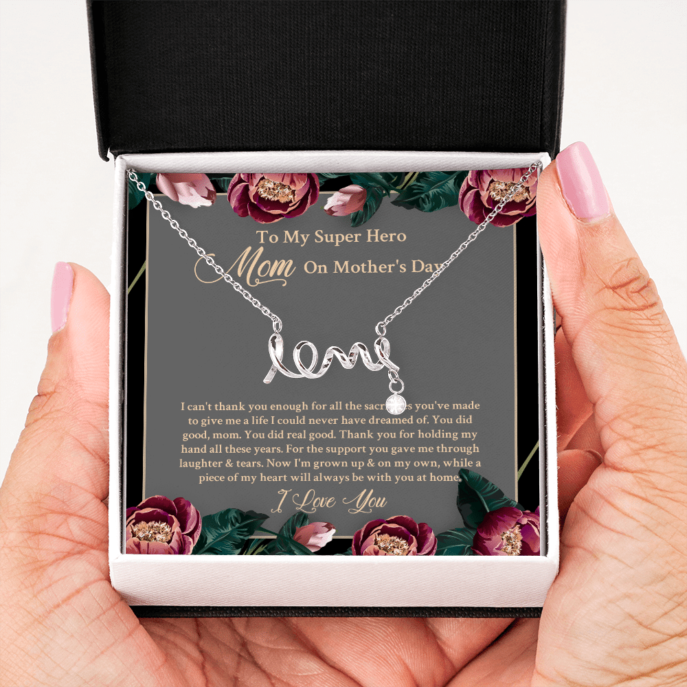 To My Super Hero Mom Scripted Love Test