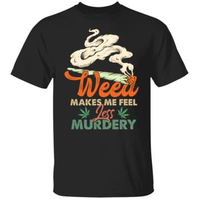 weed 1, Black, Unisex T-Shirt