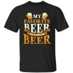 3VT. My Favorite Beer 1, Black, Unisex T-Shirt 3VT. My Favorite Beer 1, Black, Unisex T-Shirt
