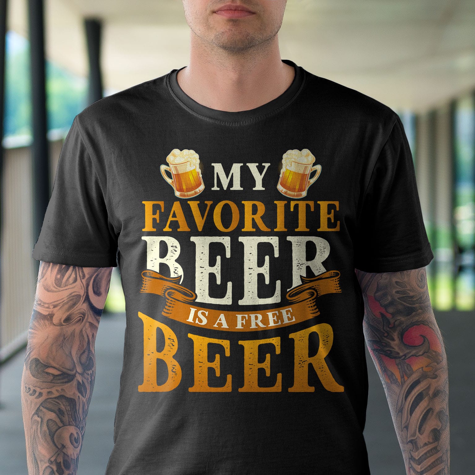 3VT. My Favorite Beer Tee shirt mk1