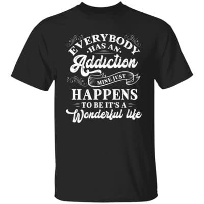 2. Wonderful Life (5) 1, Black, Unisex T-Shirt