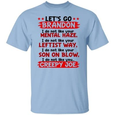 brandon 1, Light Blue, Unisex T-Shirt