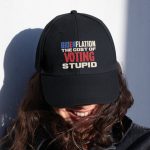 Bidenflation The Cost Of Voting Stupid Anti Biden Twill Cap - Funny Biden Snapback Hat