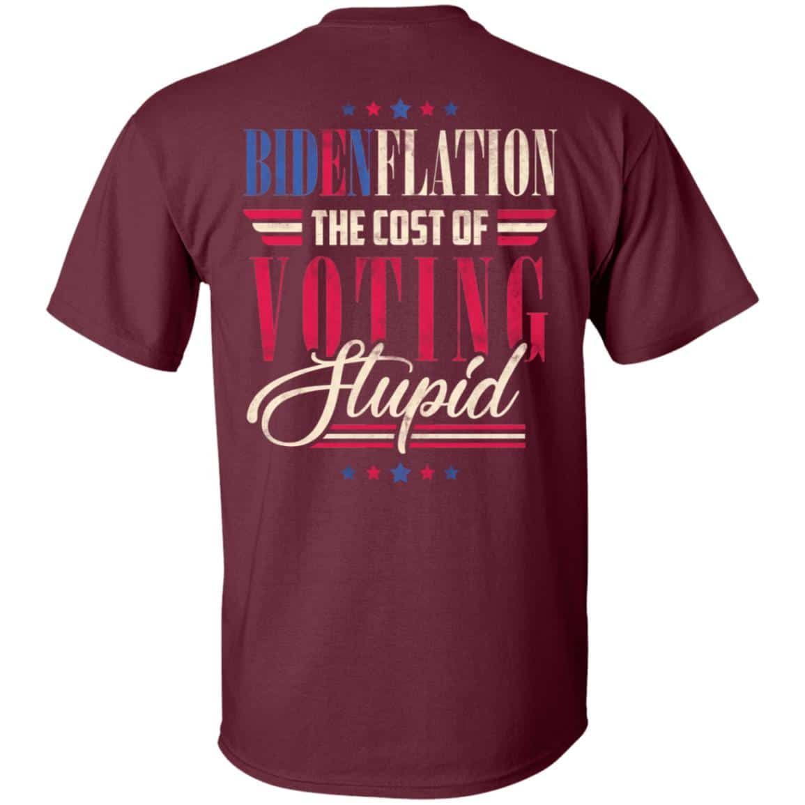 The Cost 2, Maroon, Unisex T-Shirt