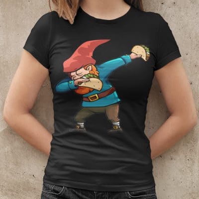 Alternative view of Cinco De Mayo 2022 Funny Gnome T-Shirt - V-Neck Shirt
