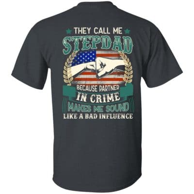 1Th. Call Me Step Dad 1, Dark Heather, Unisex T-Shirt