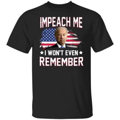 Impeach Me 1, Black, Unisex T-Shirt