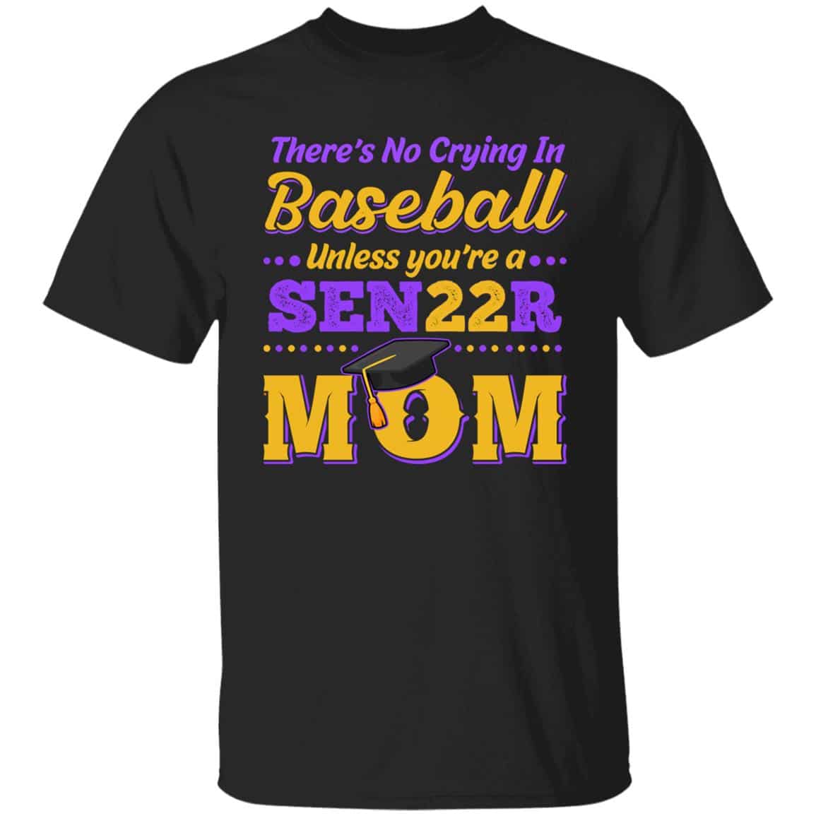 mom 1, Black, Unisex T-Shirt