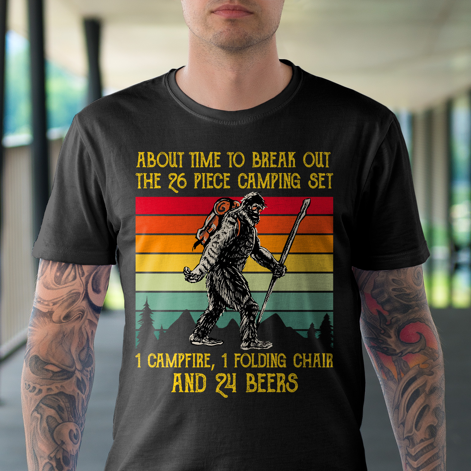 6VT. Bigfoot About Time To Break shirt mk1