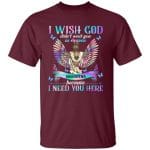 Personalized shirt, Maroon, Unisex T-Shirt