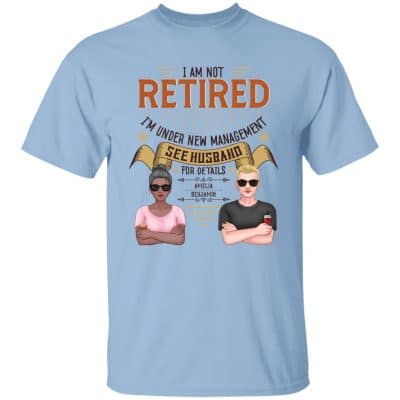 Personalized husband shirt, Light Blue, Unisex T-Shirt