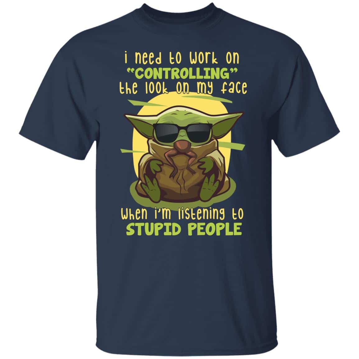 1O. Stupid People white, Navy, Unisex T-Shirt 1O. Stupid People white, Navy, Unisex T-Shirt
