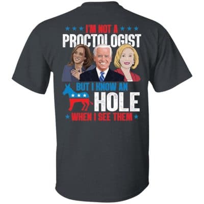 6VT. Biden Kamala Pelosi Not A Proctologist, Dark Heather,