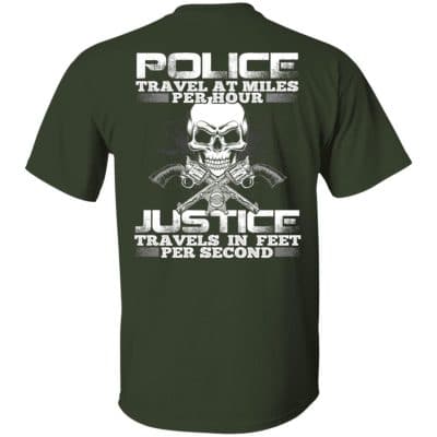 7VT. Police Travel At Miles, Forest,