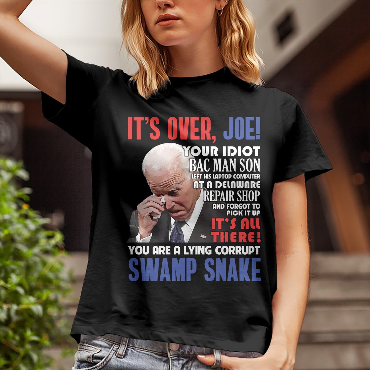 1O. It's Over (Tee)-8. 2D Lady T-Shirt Life Style