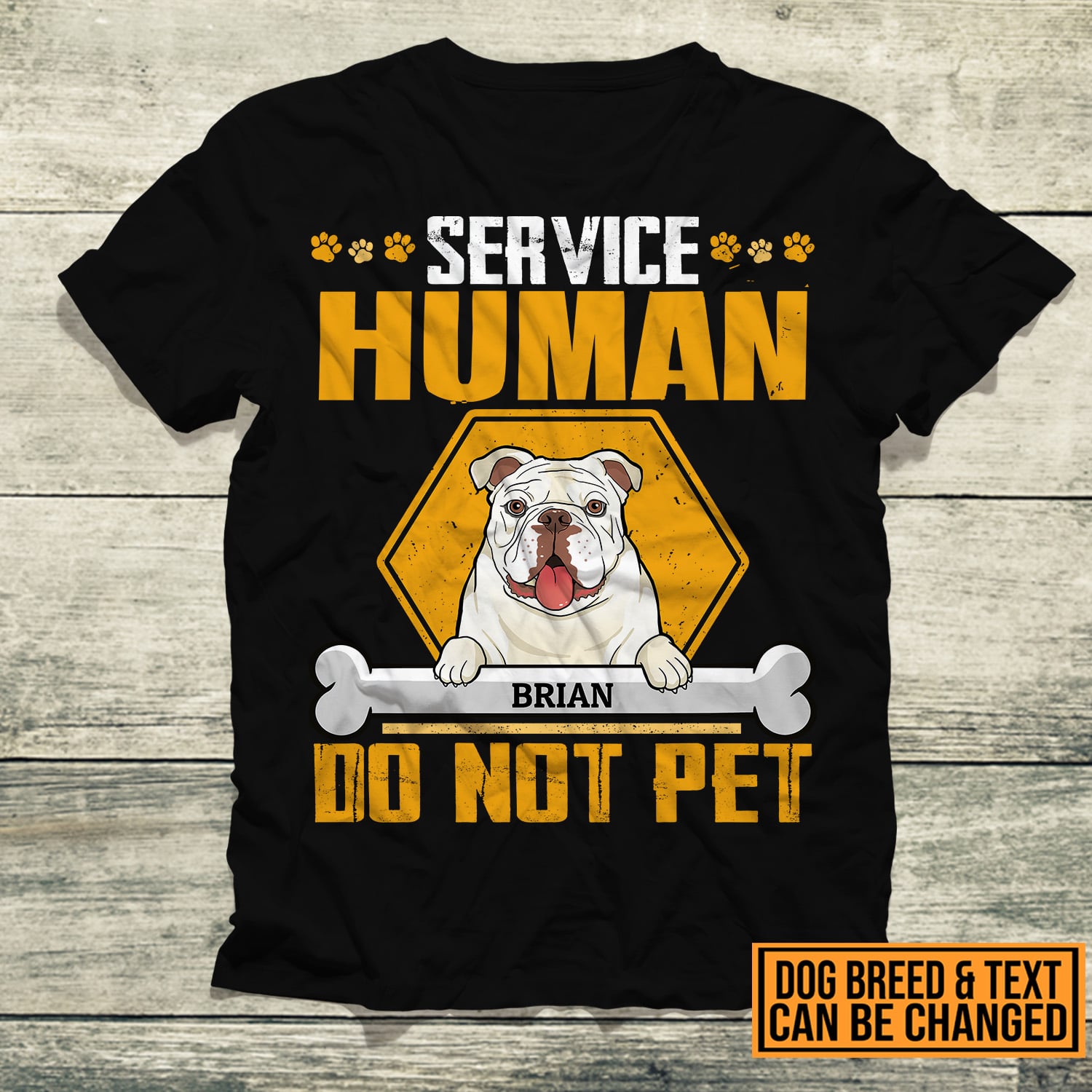 7VT. Service Human shirt mk1