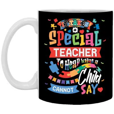 mug, Black, 11 oz. White Mug