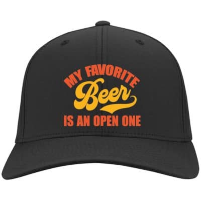 hat 1, Black, Twill Cap