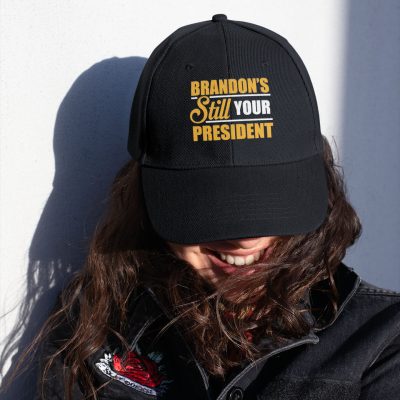 Alternative view of Brandon's Still Your President Funny Biden Twill Cap - High-Profile Snapback Hat