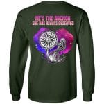 G240 LS Ultra Cotton T-Shirt, Forest Green, Long Sleeve