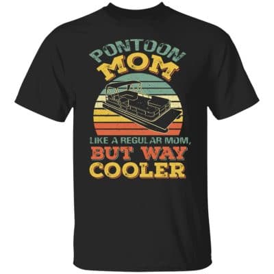 2Th. Pontoon mom, Black, Unisex T-Shirt