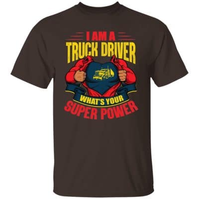 2. Truck Driver Superpower (5), Dark Chocolate,