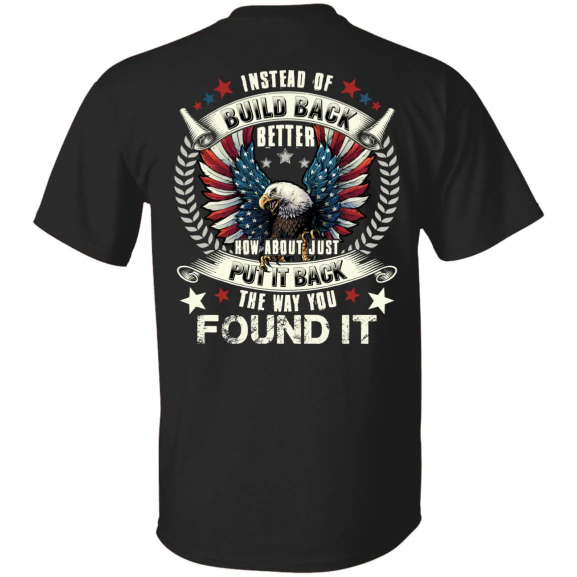 4P. Put back, Black, Unisex T-Shirt