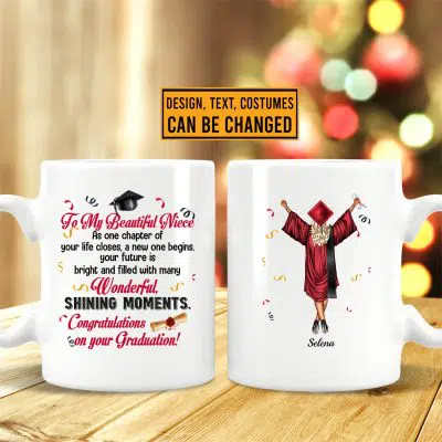 Personalized As One Chapter Of Your Life Closes A New One Begins Two Sided Coffee Mug Cups