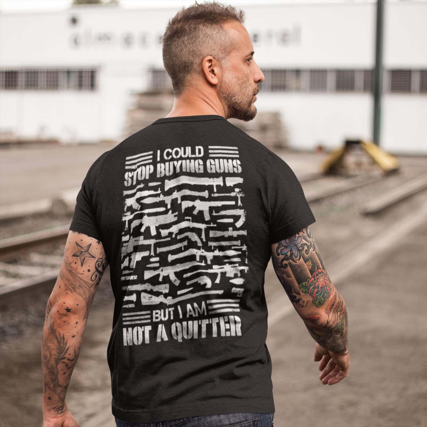 6VT. I Could Stop Buying Guns back shirt mk1
