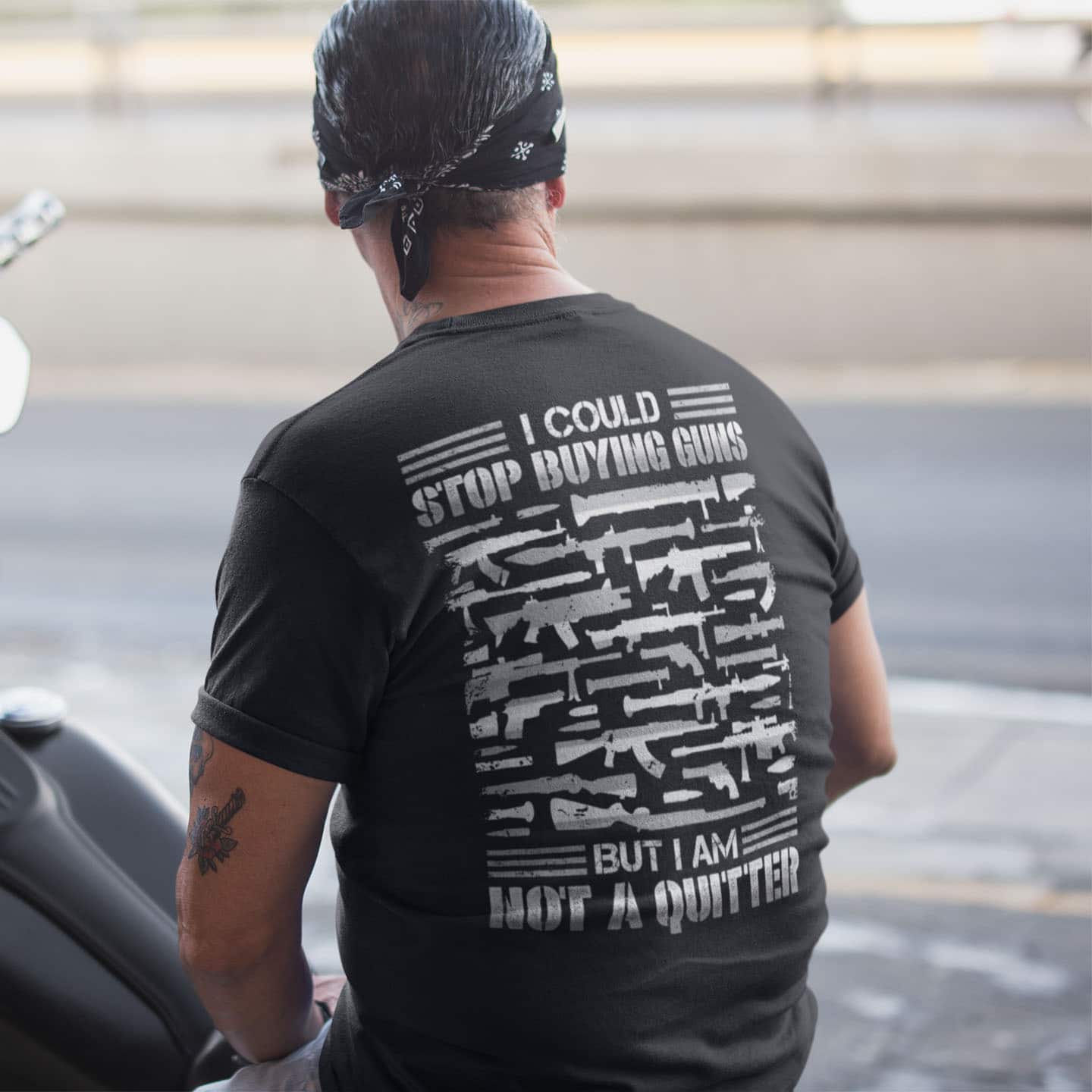 6VT. I Could Stop Buying Guns back shirt mk2