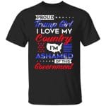 7VT. Proud Trump Girl I Love My Country 2, Black, Unisex T-Shirt 7VT. Proud Trump Girl I Love My Country 2, Black, Unisex T-Shirt
