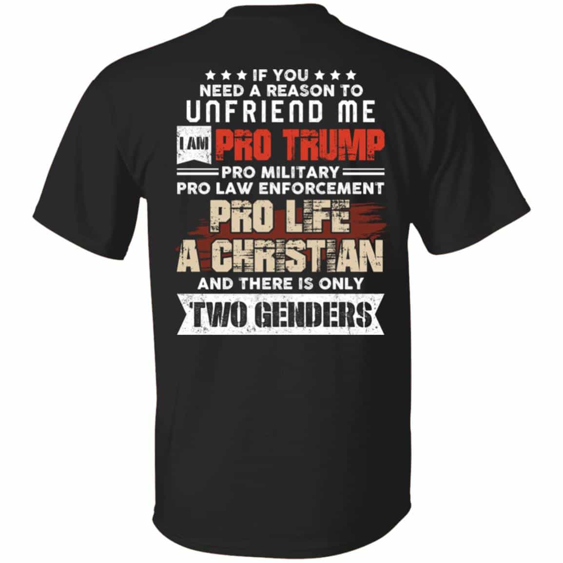 4VT. Pro Trump If You Need A Reason, Black, 4VT. Pro Trump If You Need A Reason, Black,